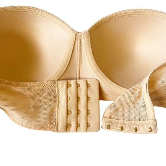 Lively no wire strapless bra 36B in toasted almond nude beige - Picture 6 of 11